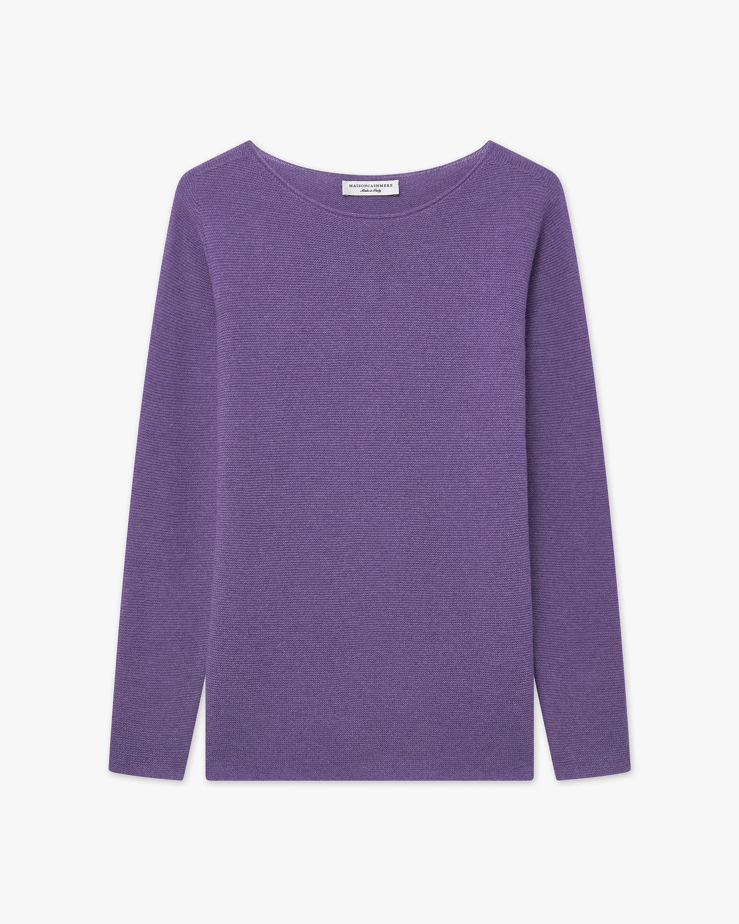 Maglia Scollo Barca Soffio - Lavanda - Archivio