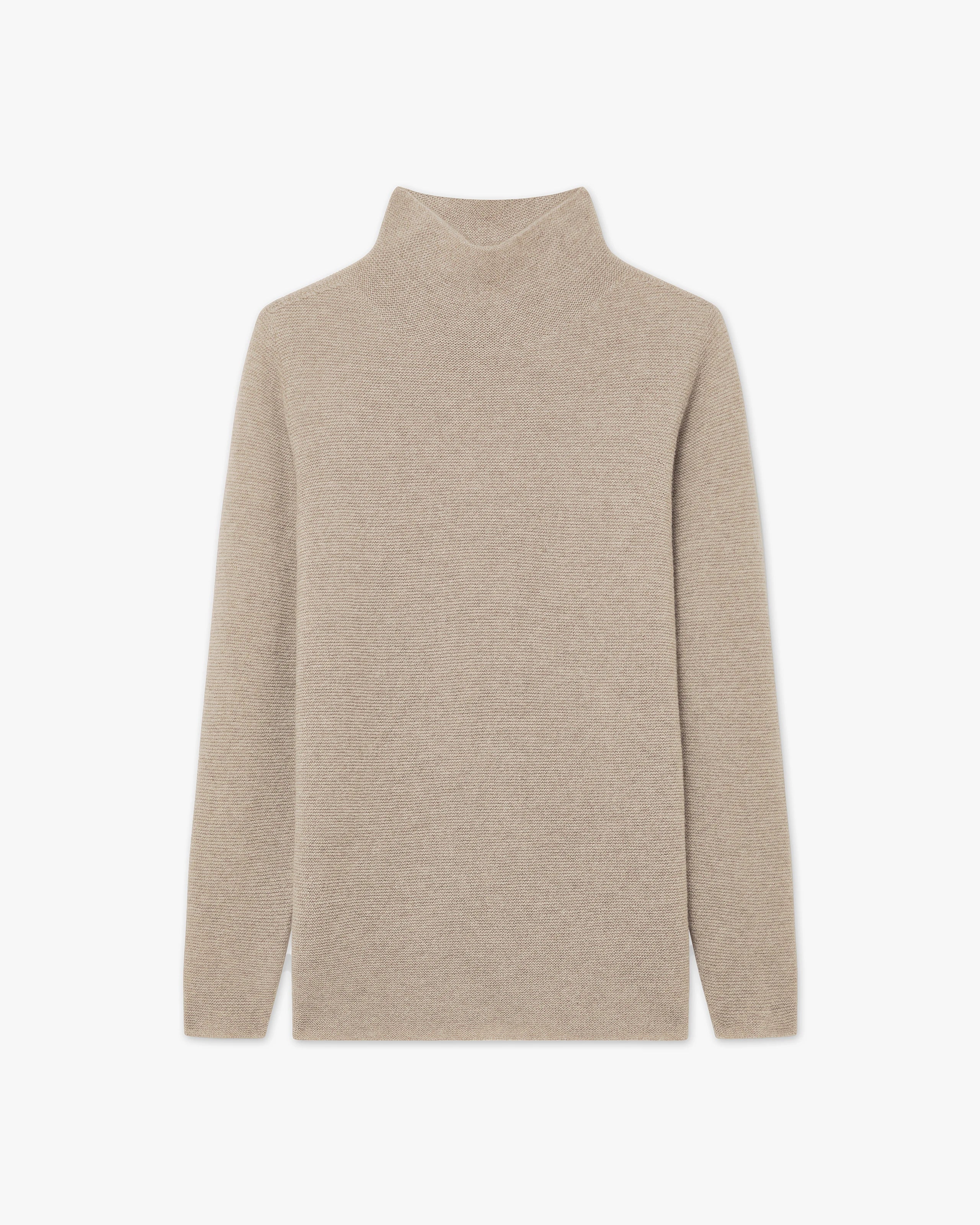 Pull Col Montant Soffio - Beige - Archive