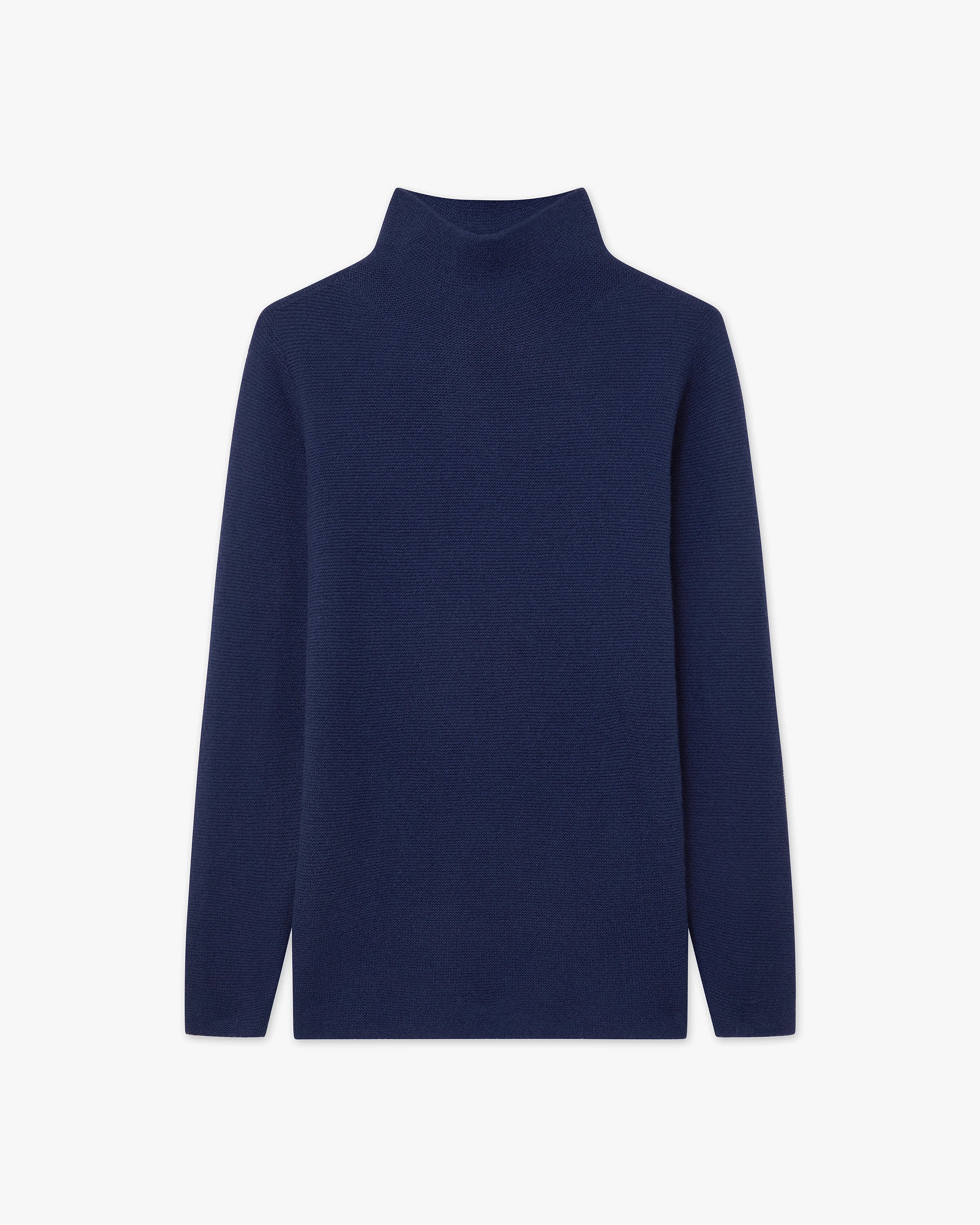 Maglia Collo Alto Soffio - Blu - Archivio