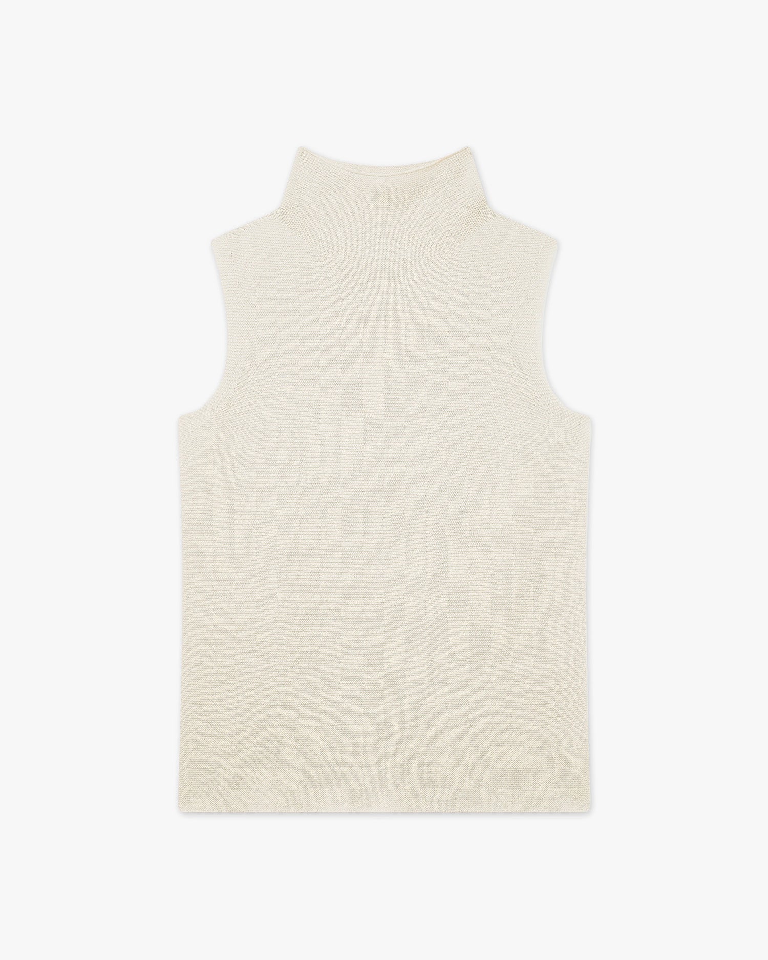Pull Col Montant Top Soffio - Écru - Archive