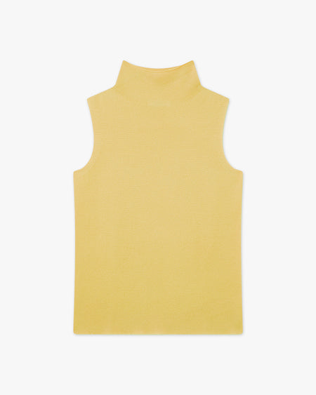 Maglia Collo Alto Top Soffio - Giallo - Archivio