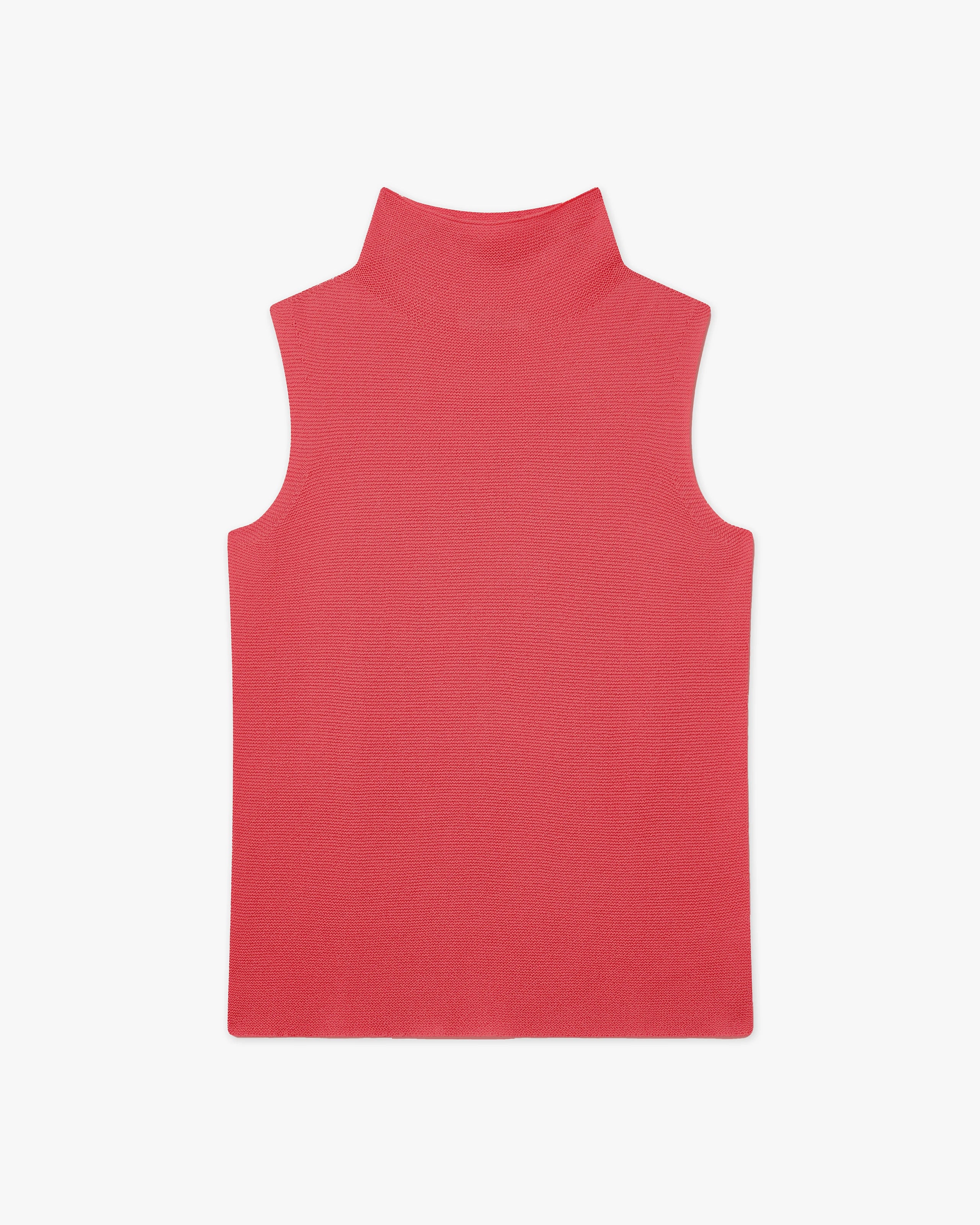 Maglia Collo Alto Top Soffio - Corallo - Archivio