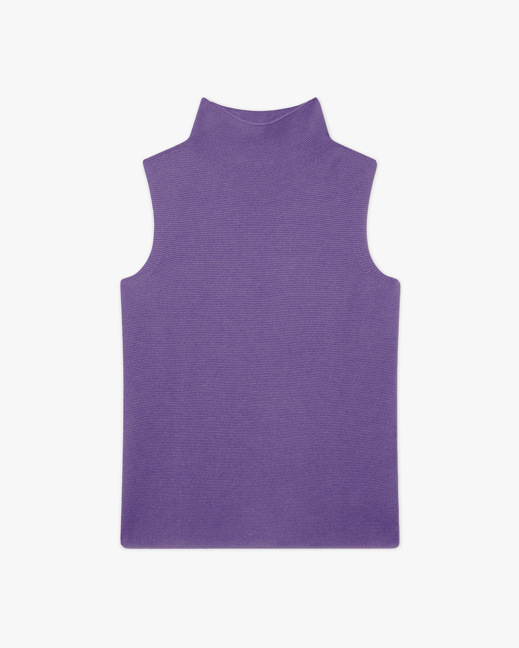 Soffio Mock Neck Top - Lavender - Archive