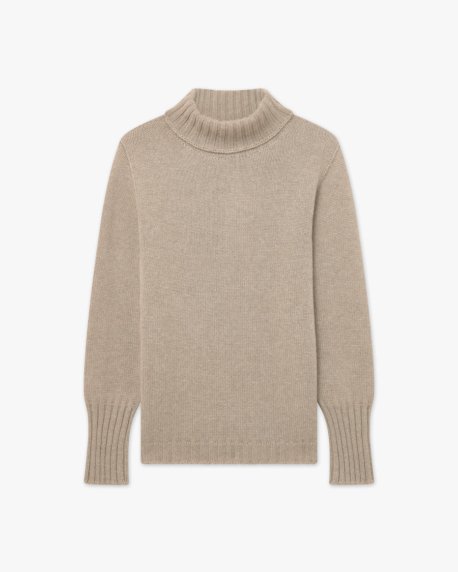 Maglia Dolcevita Merano Donna - Beige - Archivio