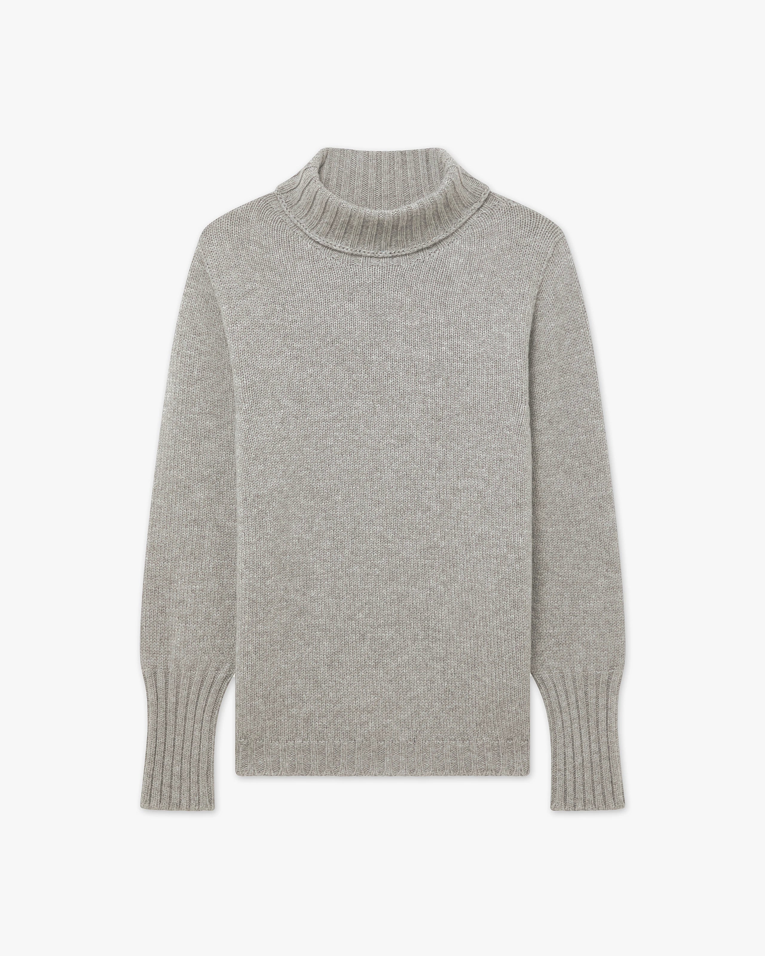 Maglia Dolcevita Merano Donna - Grigio Chiaro - Archivio