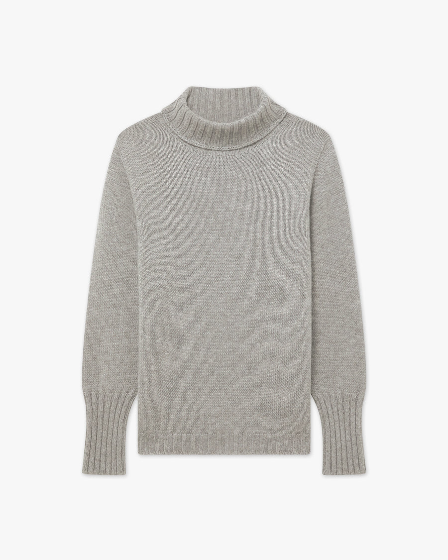 Maglia Dolcevita Merano Donna - Grigio Chiaro - Archivio