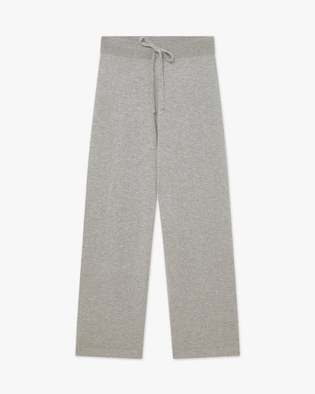 Palazzo Sweatpants - Light Grey - Archive
