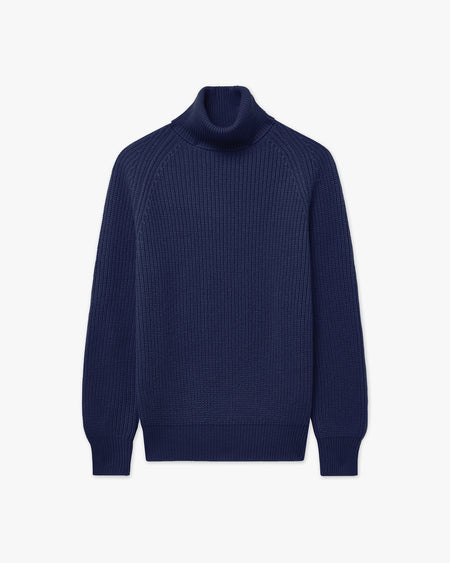 Maglione Dolcevita Sorapis Donna - Blu - Archivio