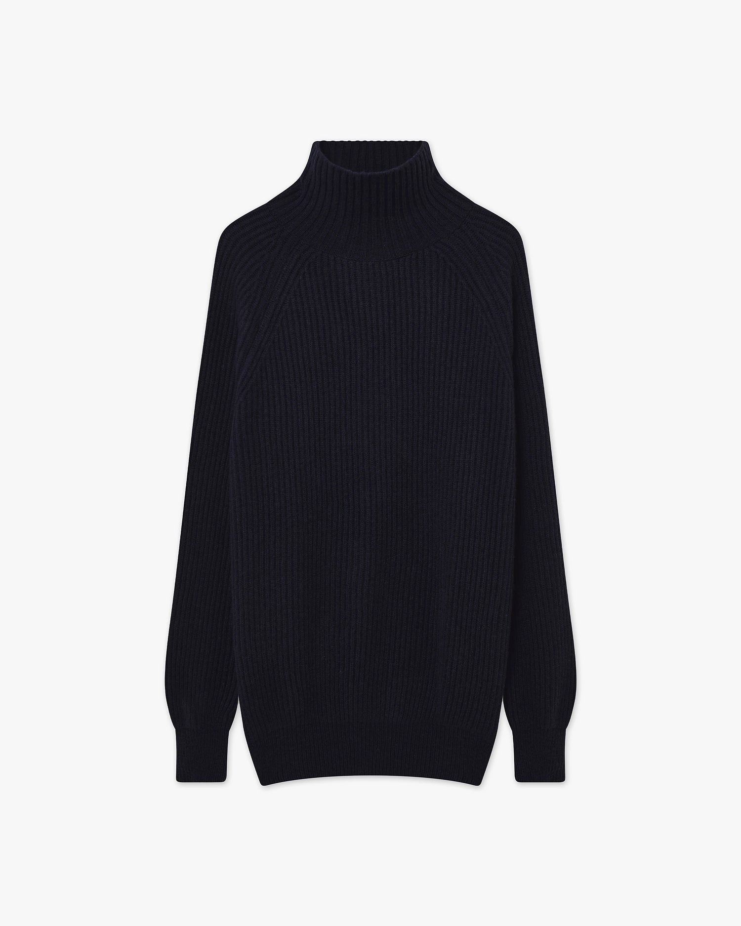 Sorapis Mock Neck Sweater - Blue - Archive