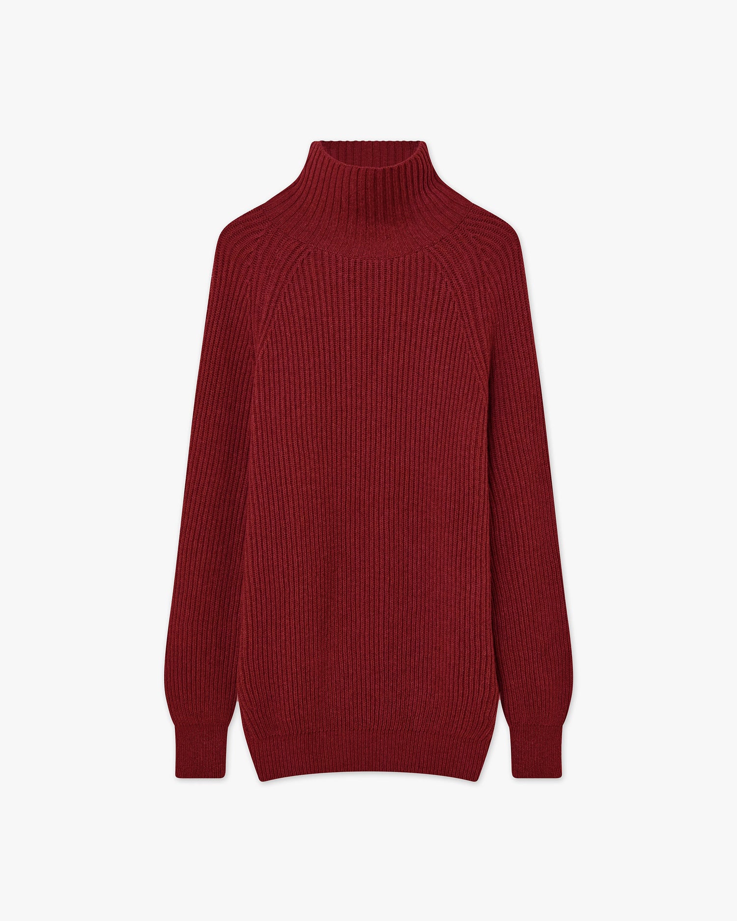 Sorapis Mock Neck Sweater - Red - Archive