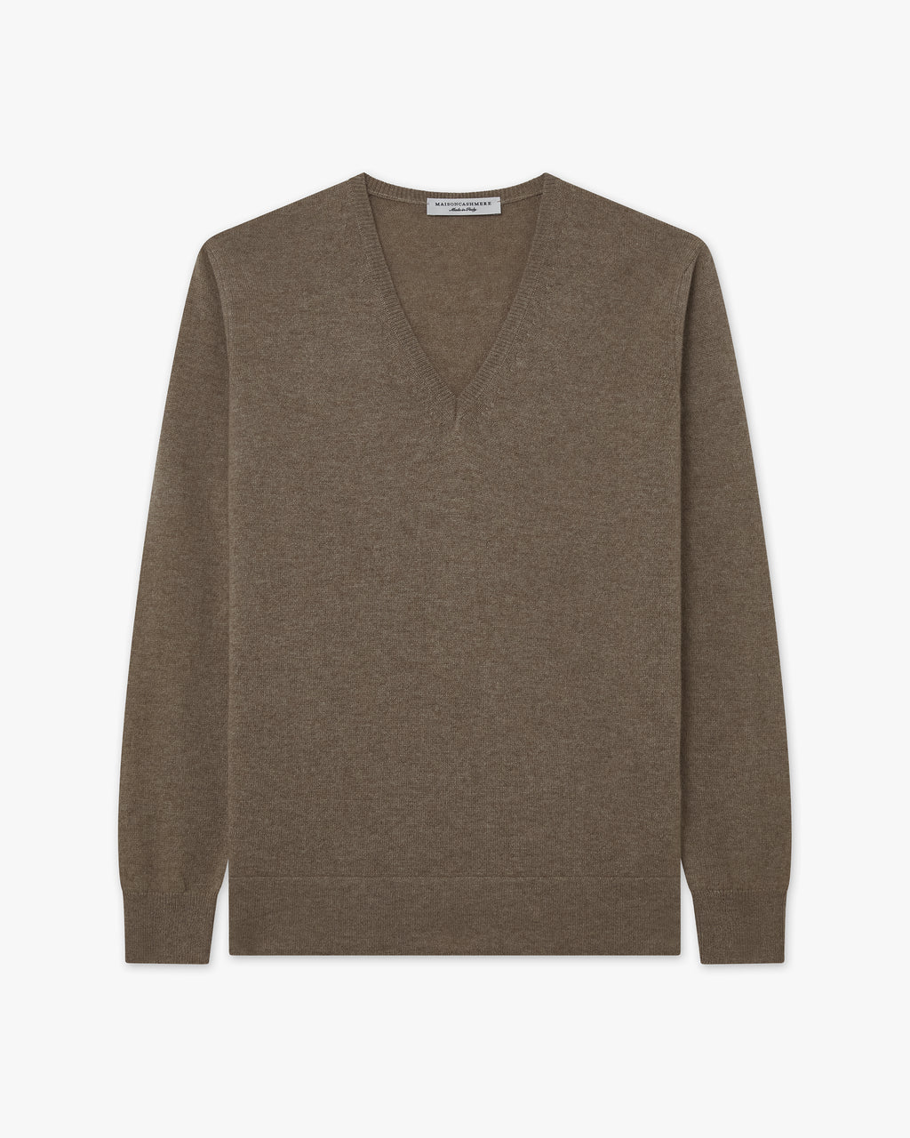 Florenz V-Ausschnittpullover Damen - Braun - Archiv