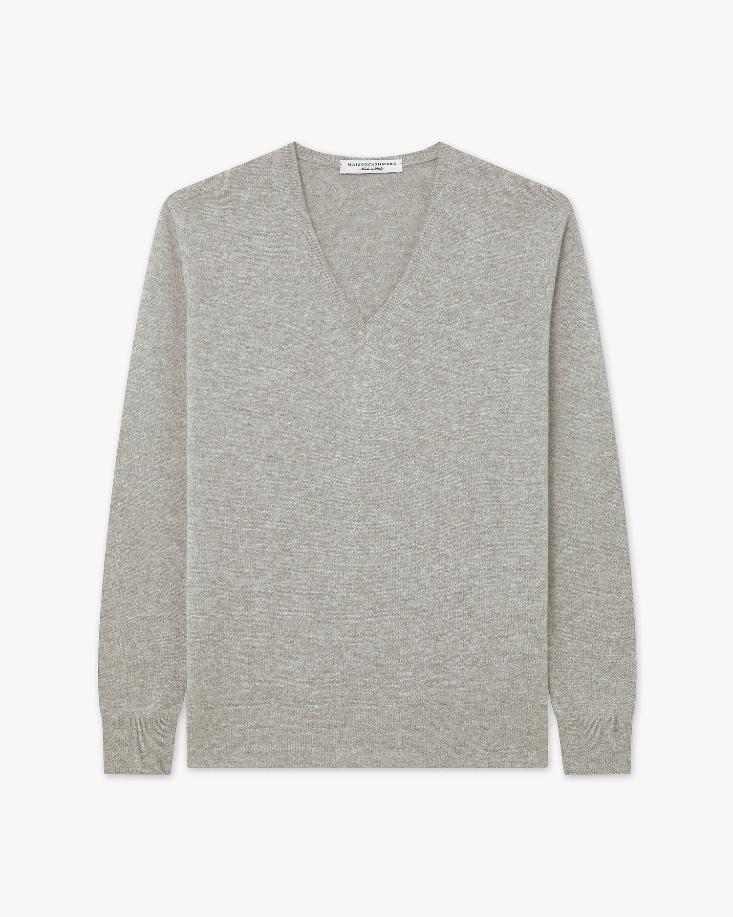 Women's Florenz V-Neck Sweater - Light Grey - Archive