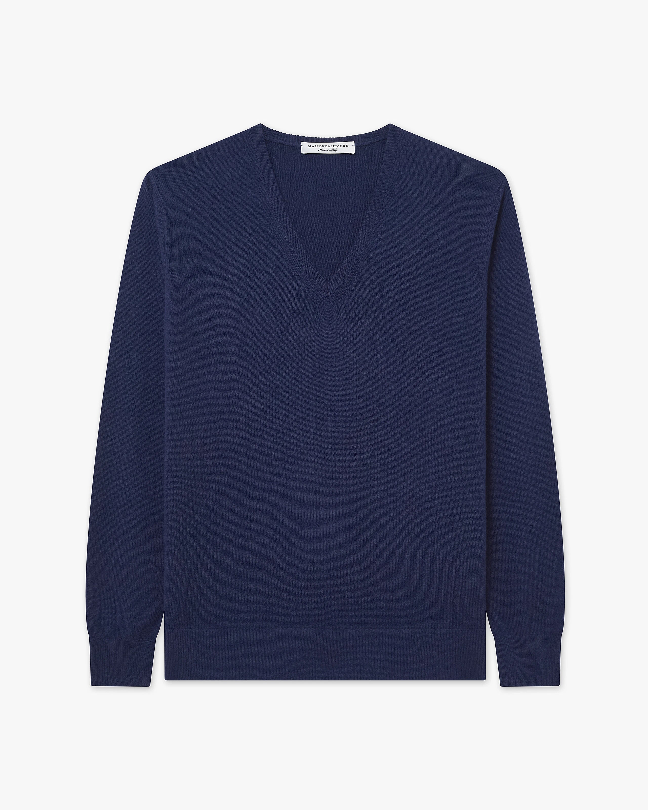 Women's Florenz V-Neck Sweater - Blue - Archive