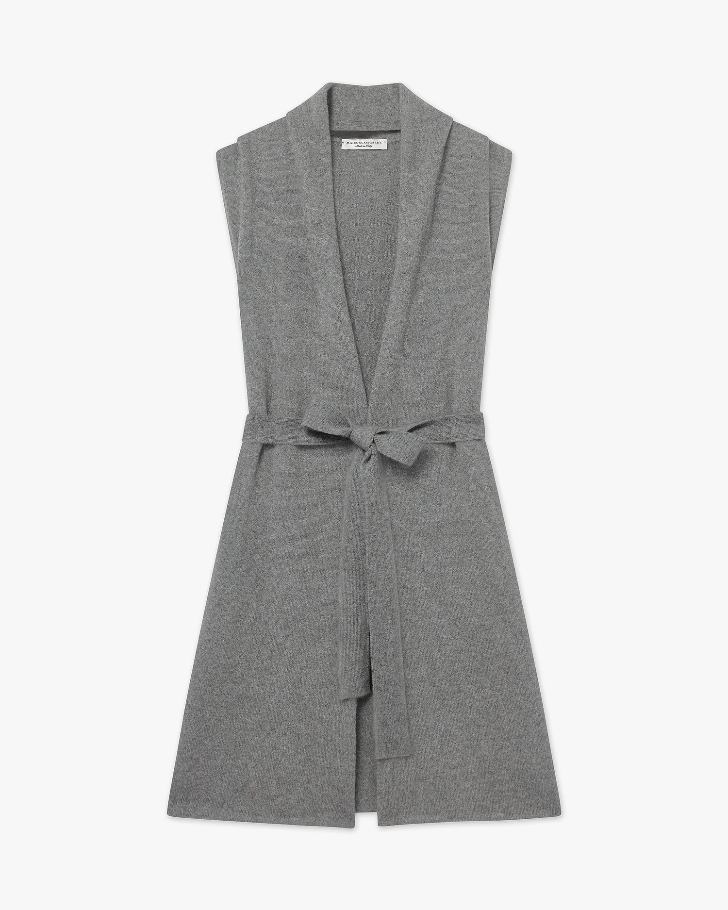 Custom Studio - Essential Sleeveless Cardigan