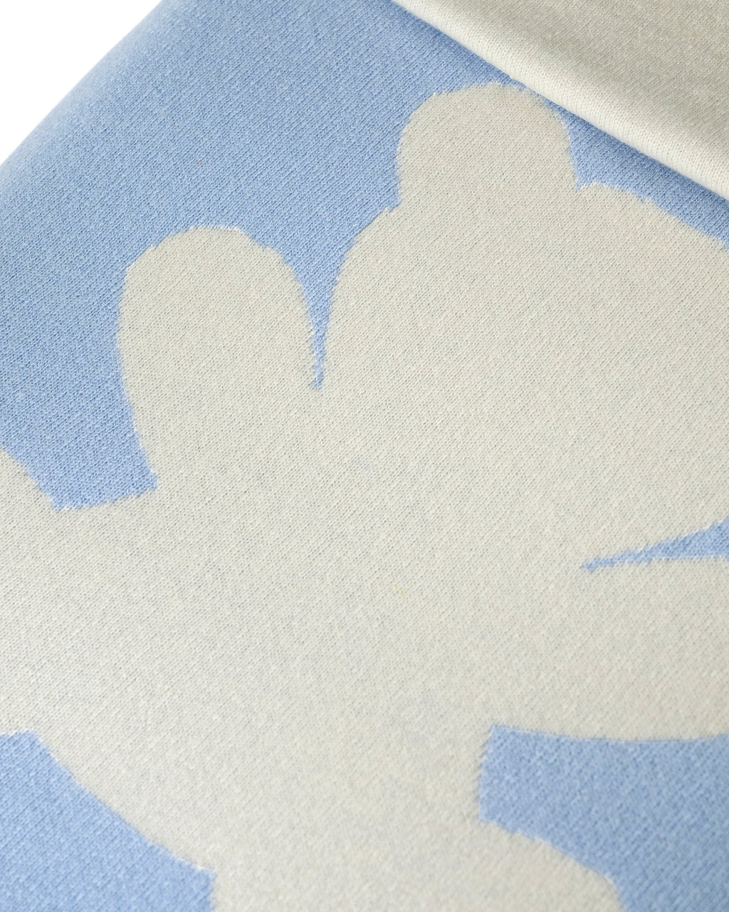 Teddy Bear Baby Blanket - Light Blue Cashmere
