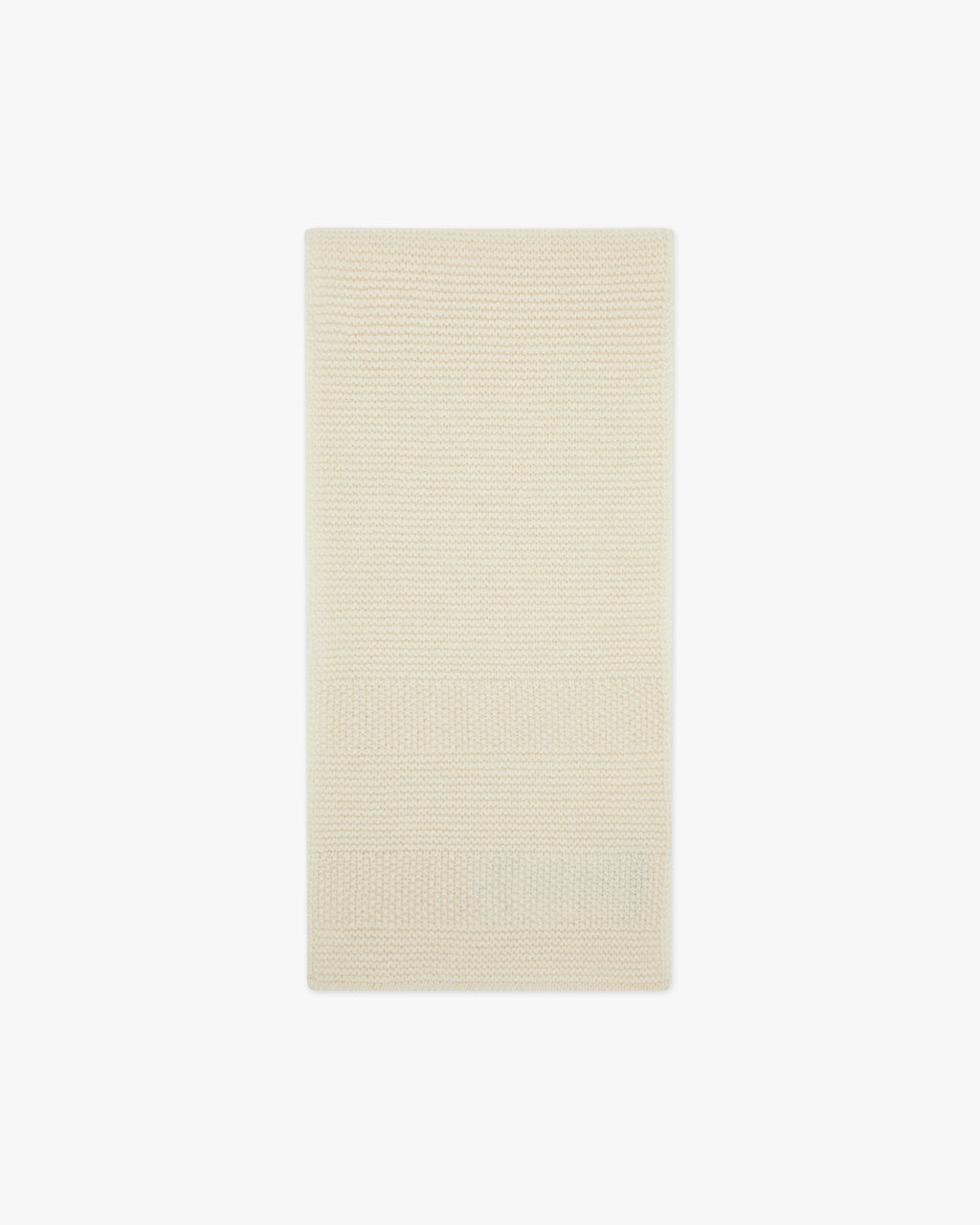Links Baby Scarf - White Cashmere