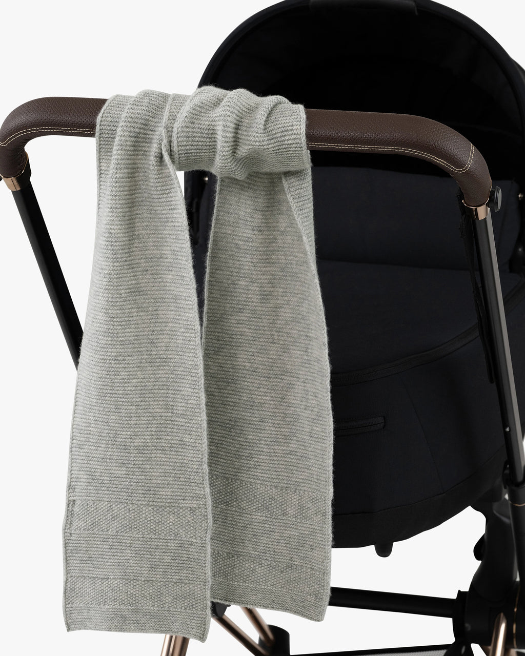 Links Baby Scarf - Light Grey Cashmere