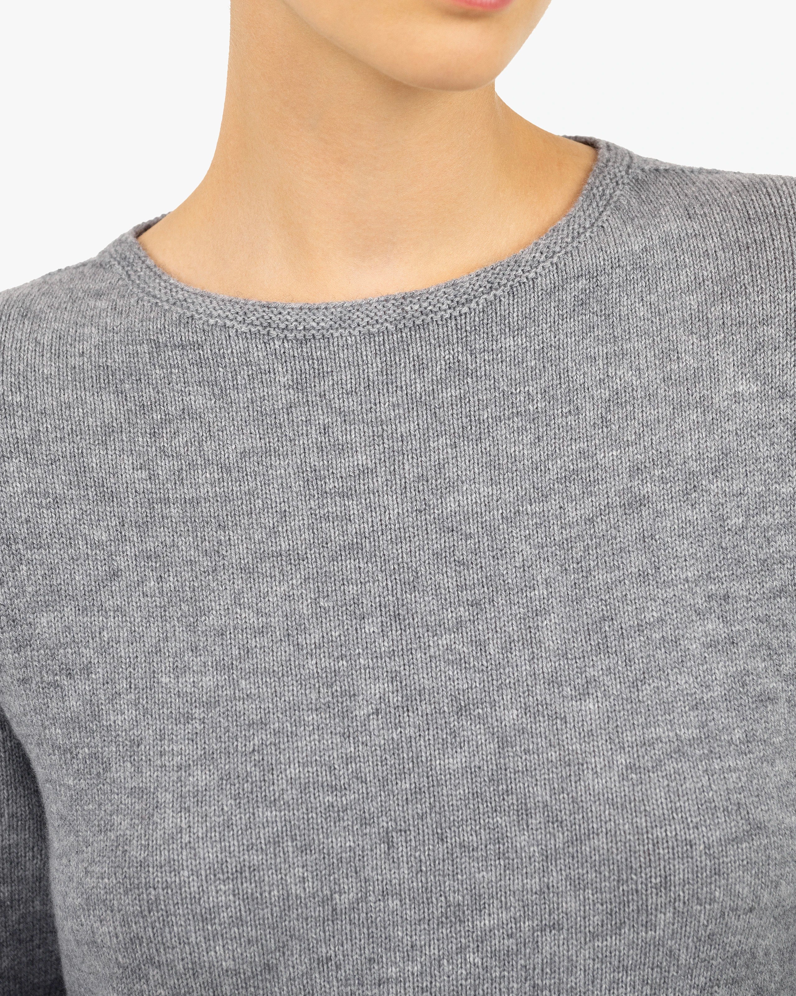 Parksville Dress - Medium Grey Cashmere