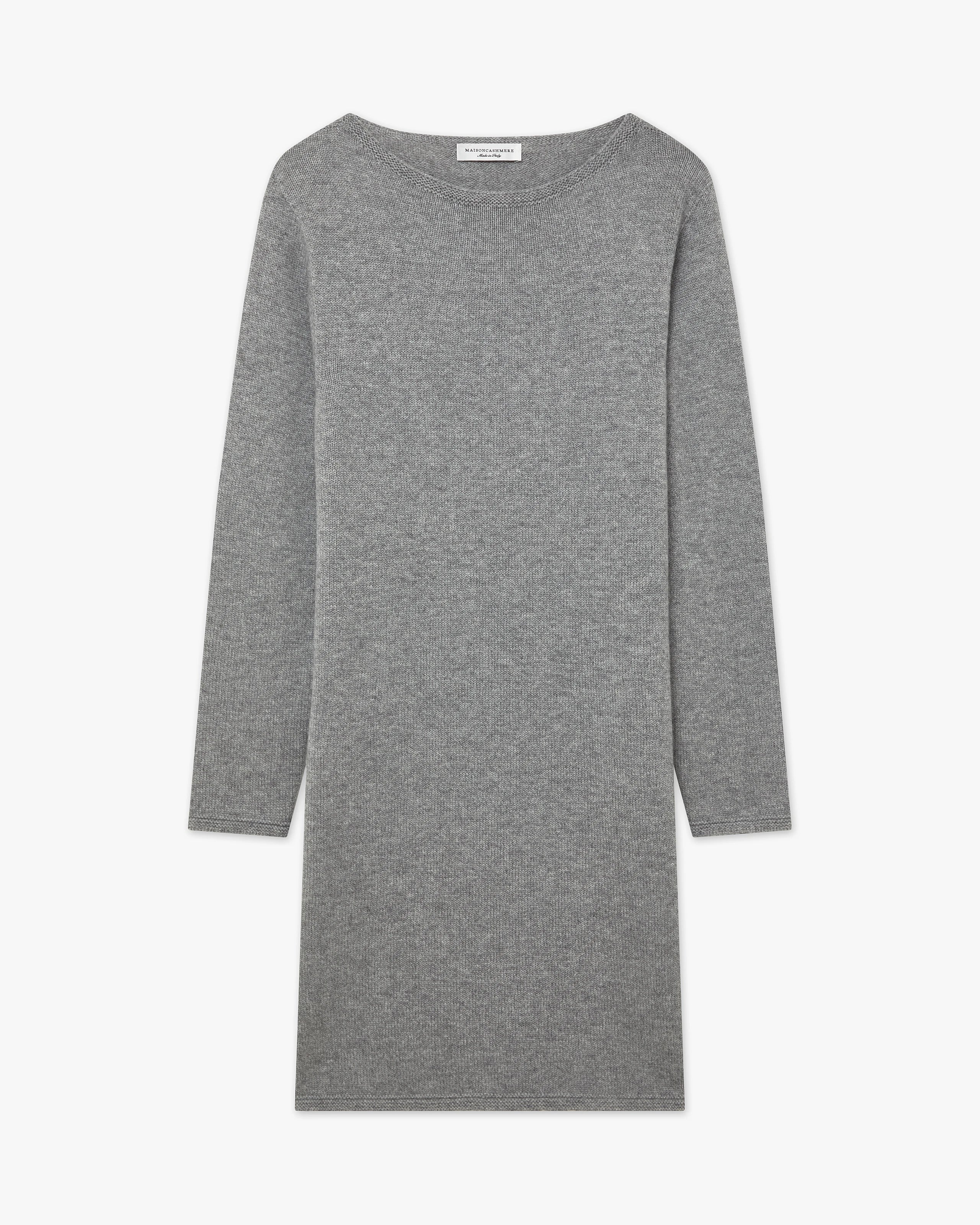Parksville Dress - Medium Grey Cashmere