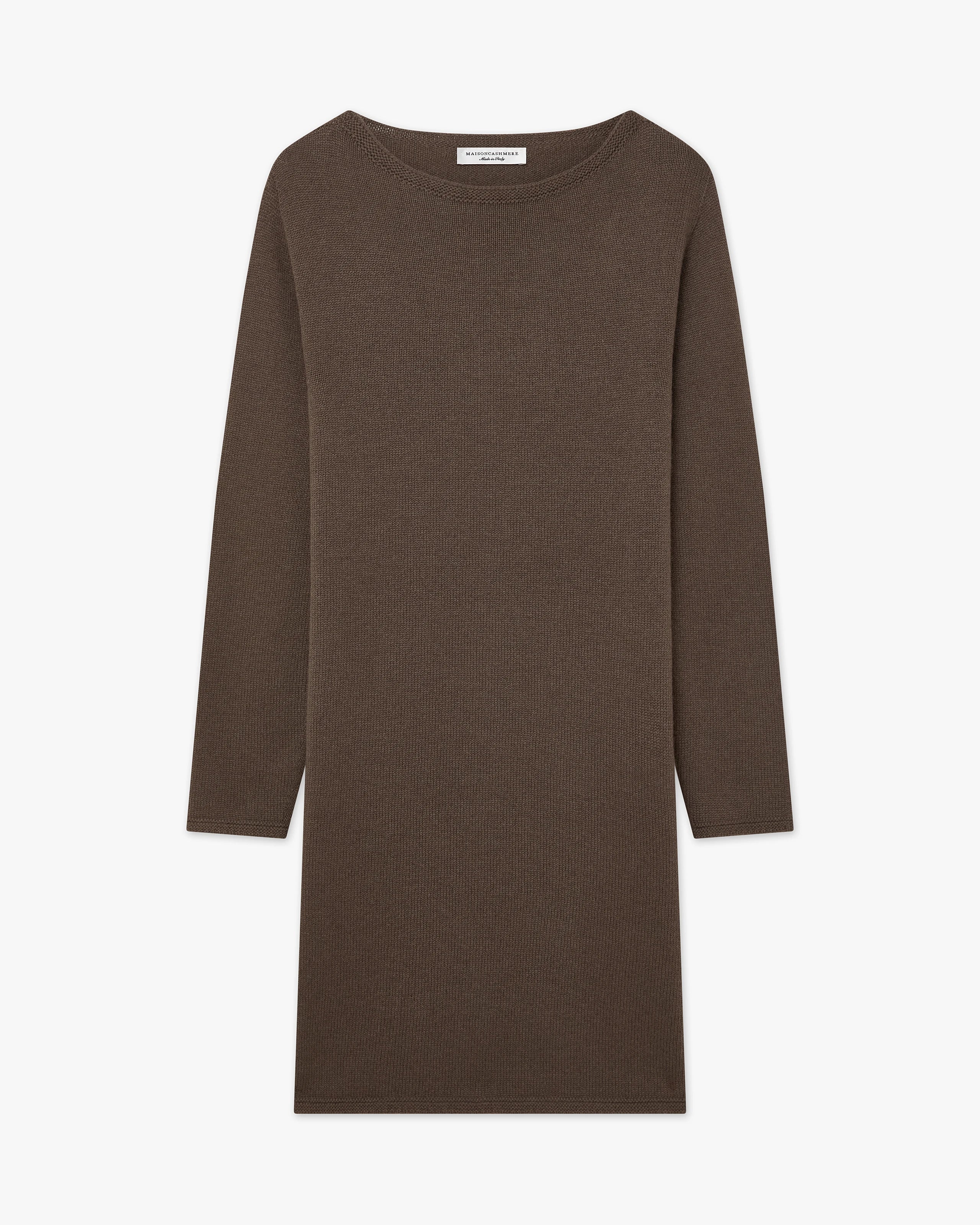 Parksville Dress - Brown Cashmere