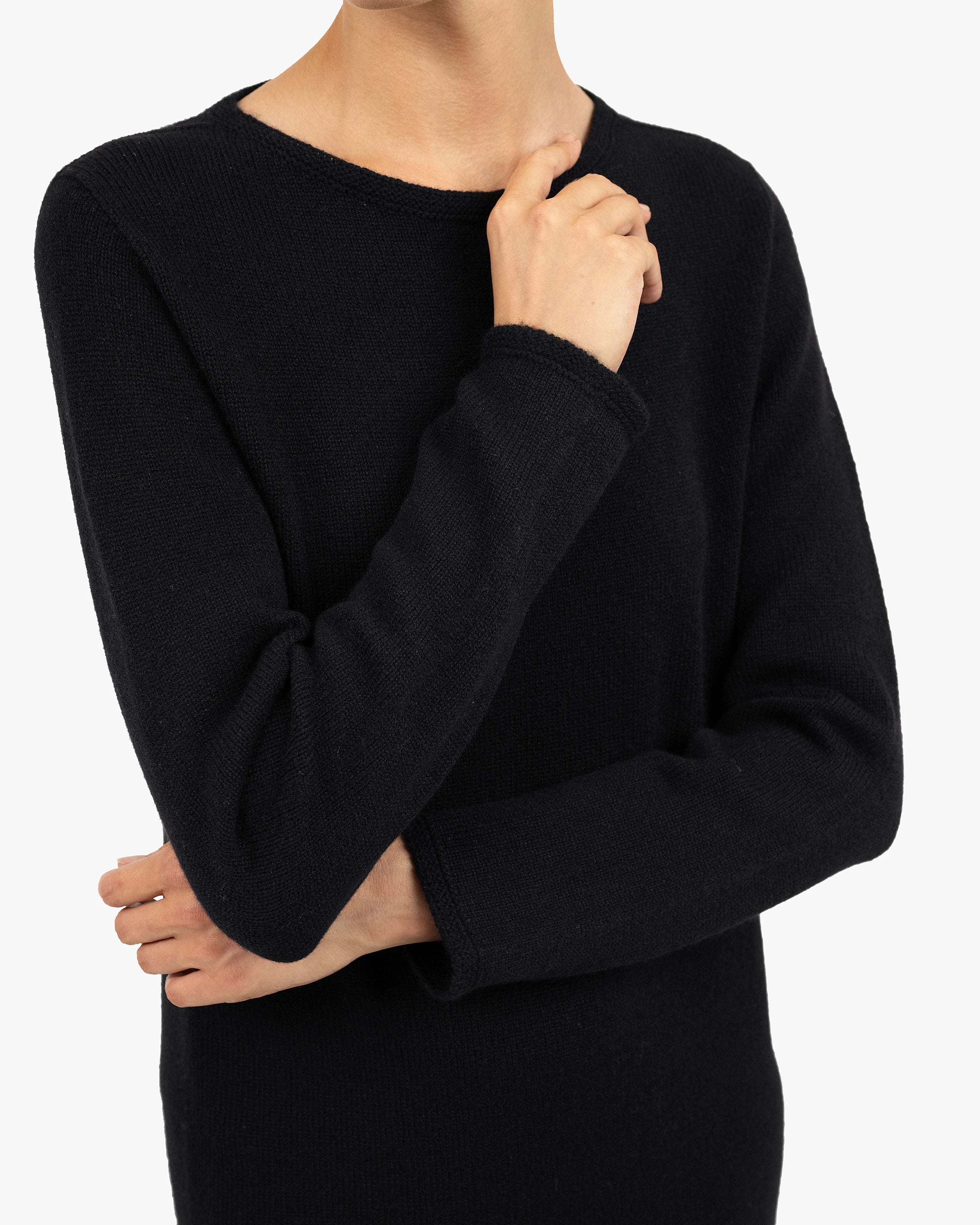 Parksville Dress - Black Cashmere