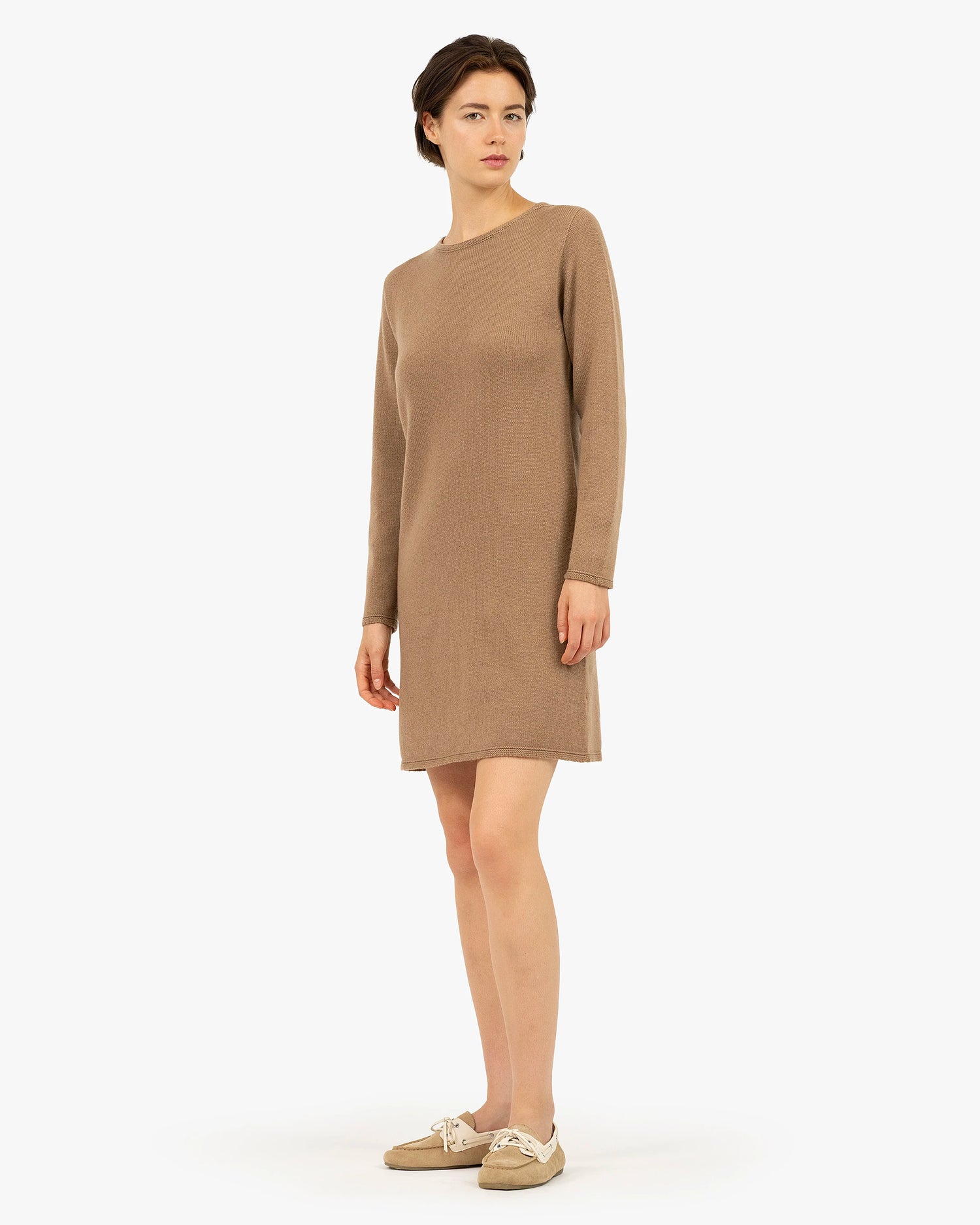 Robe Parksville Cachemire Camel MaisonCashmere1
