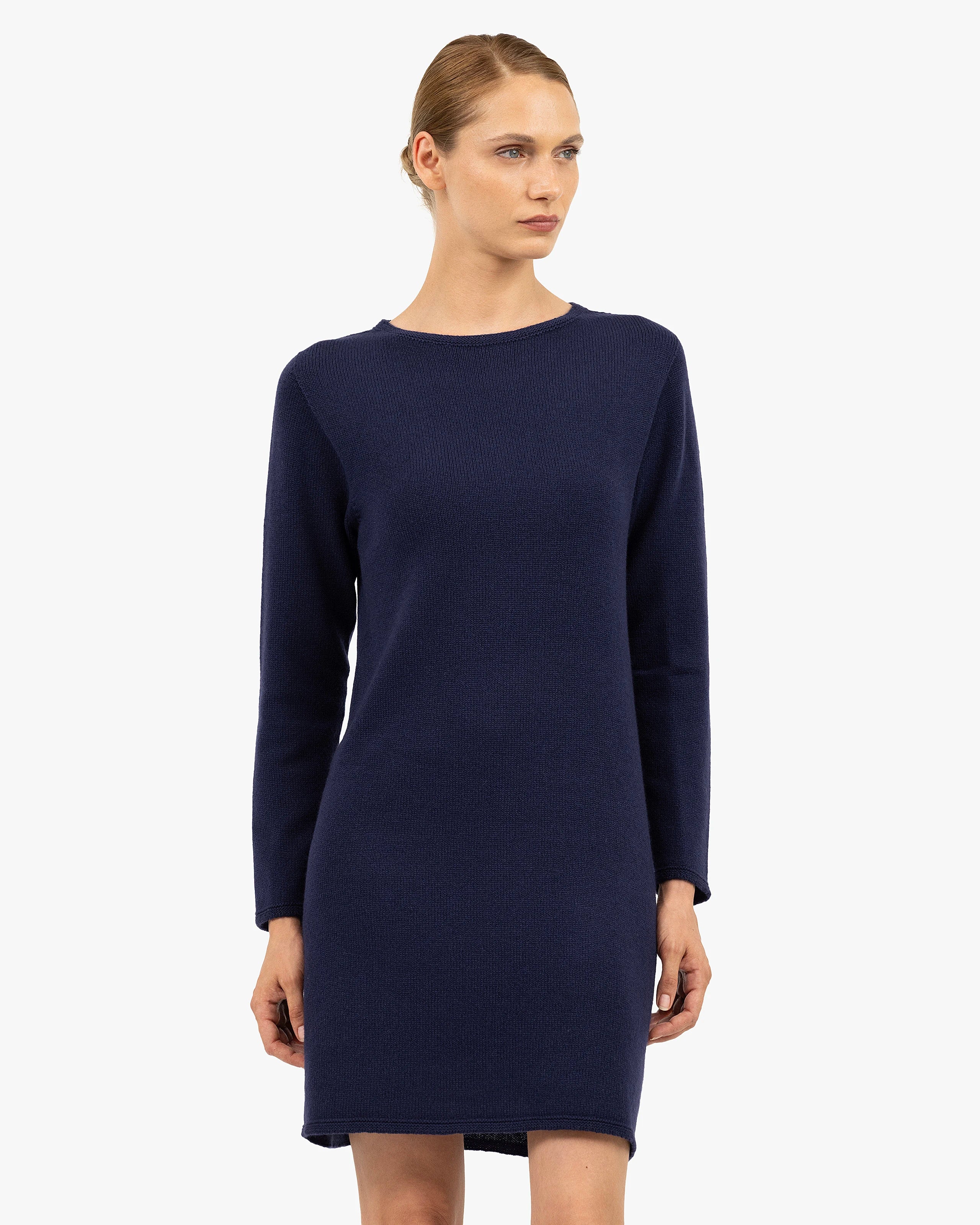 Parksville Dress - Blue Cashmere