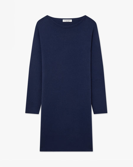 Parksville Dress - Blue Cashmere