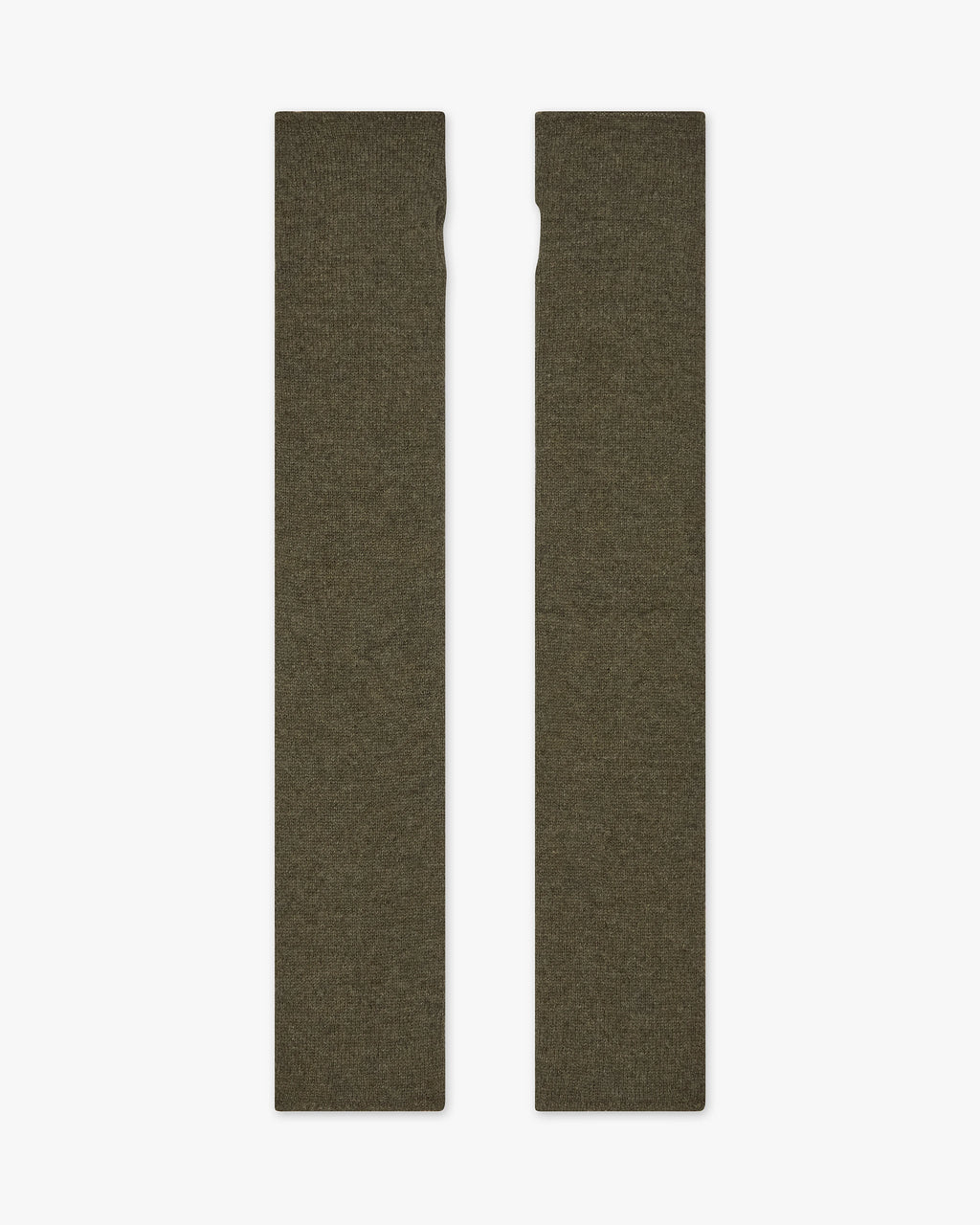 Fingerless Gloves - Green Cashmere