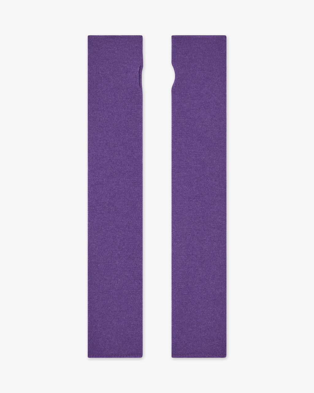 Fingerless Gloves - Purple Cashmere
