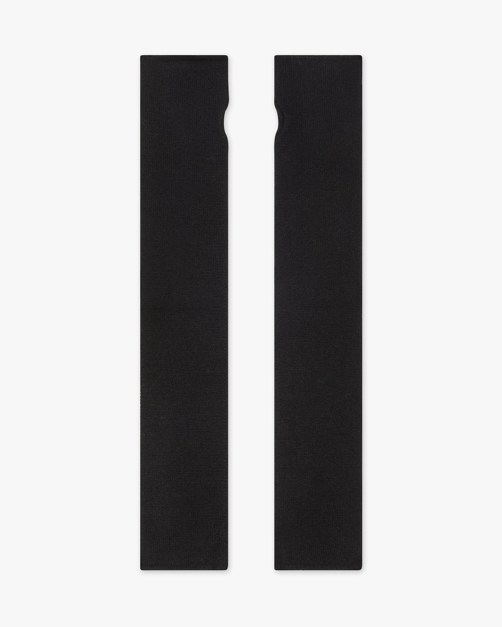 Fingerless Gloves - Black Cashmere