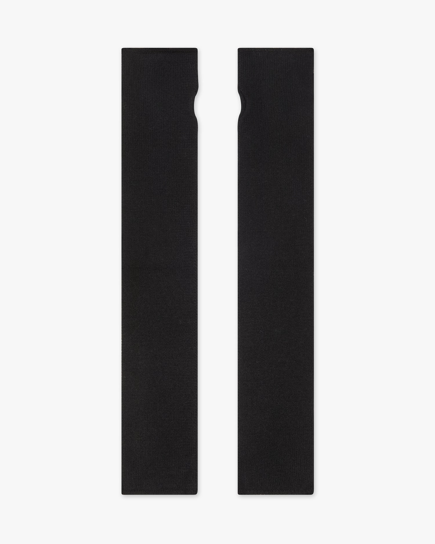 Fingerless Gloves - Black Cashmere