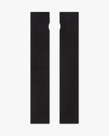 Fingerless Gloves - Black Cashmere