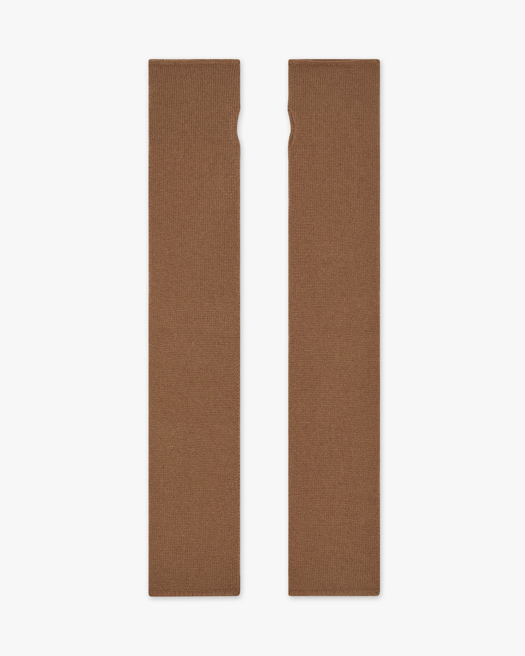 Fingerless Gloves - Camel Cashmere