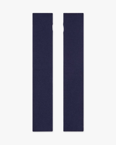 Fingerless Gloves - Blue Cashmere