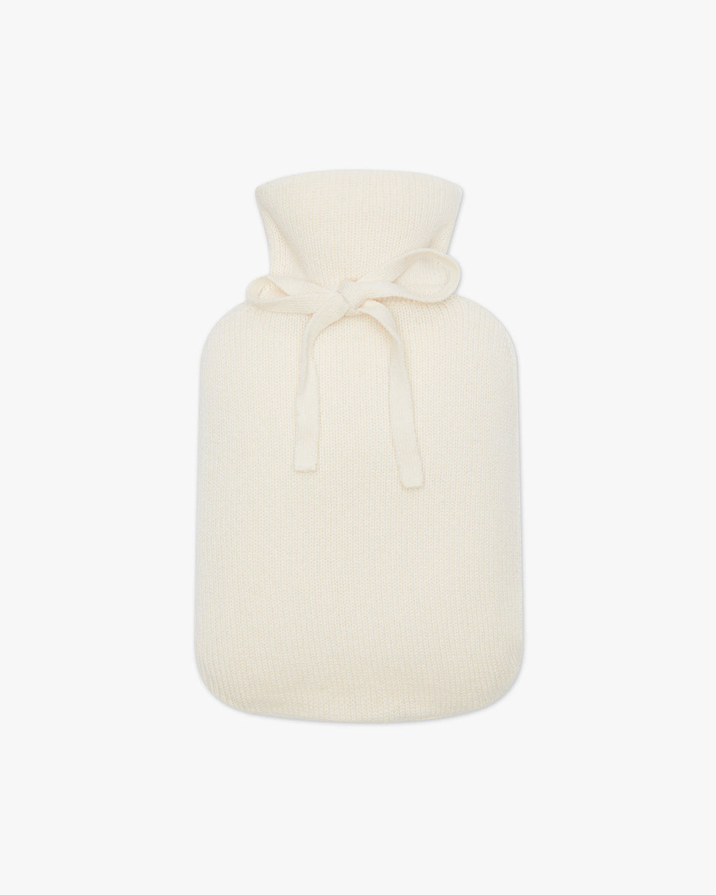 Hot Water Bottle Cover - White Cashmere