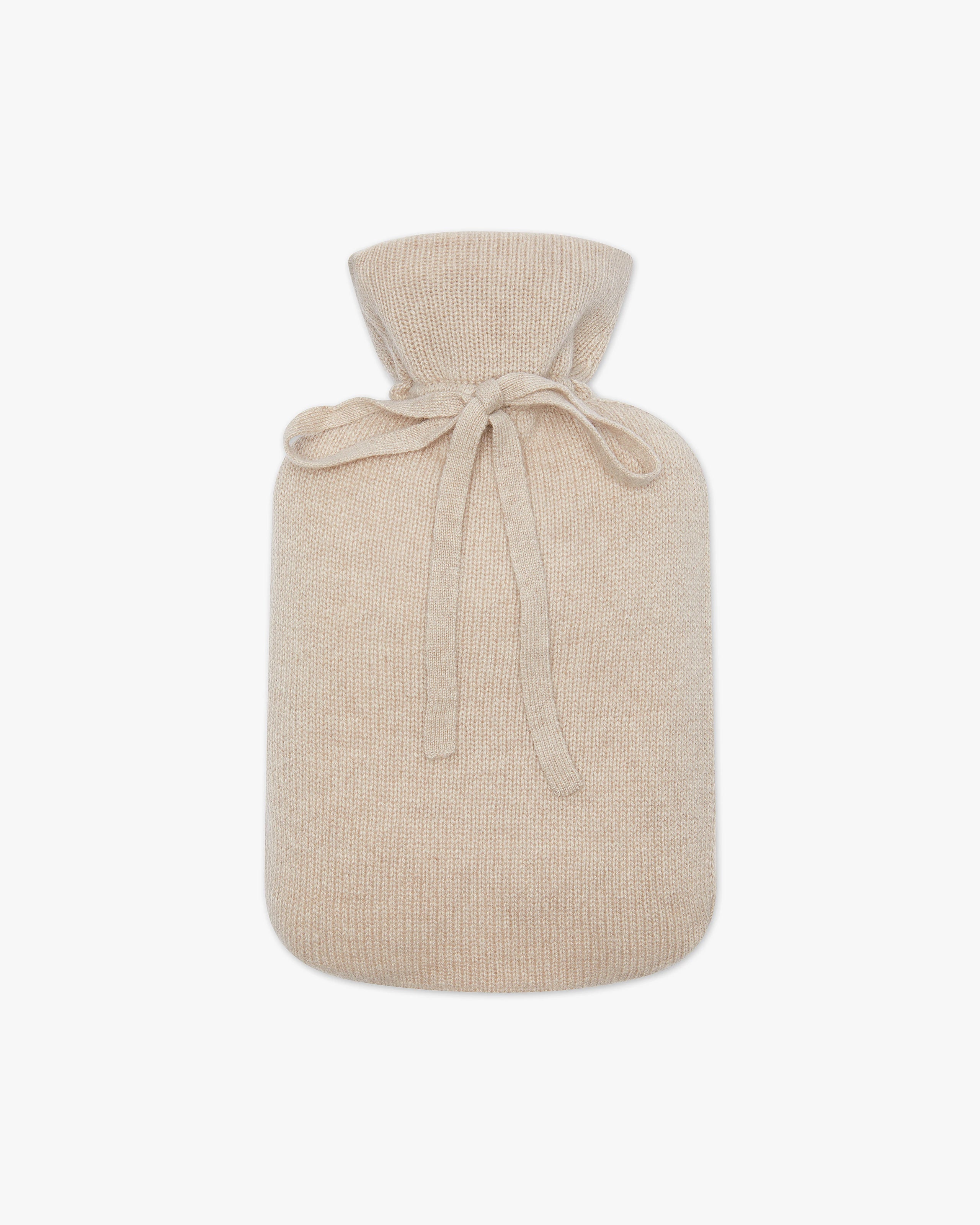 Hot Water Bottle Cover - Beige Cashmere