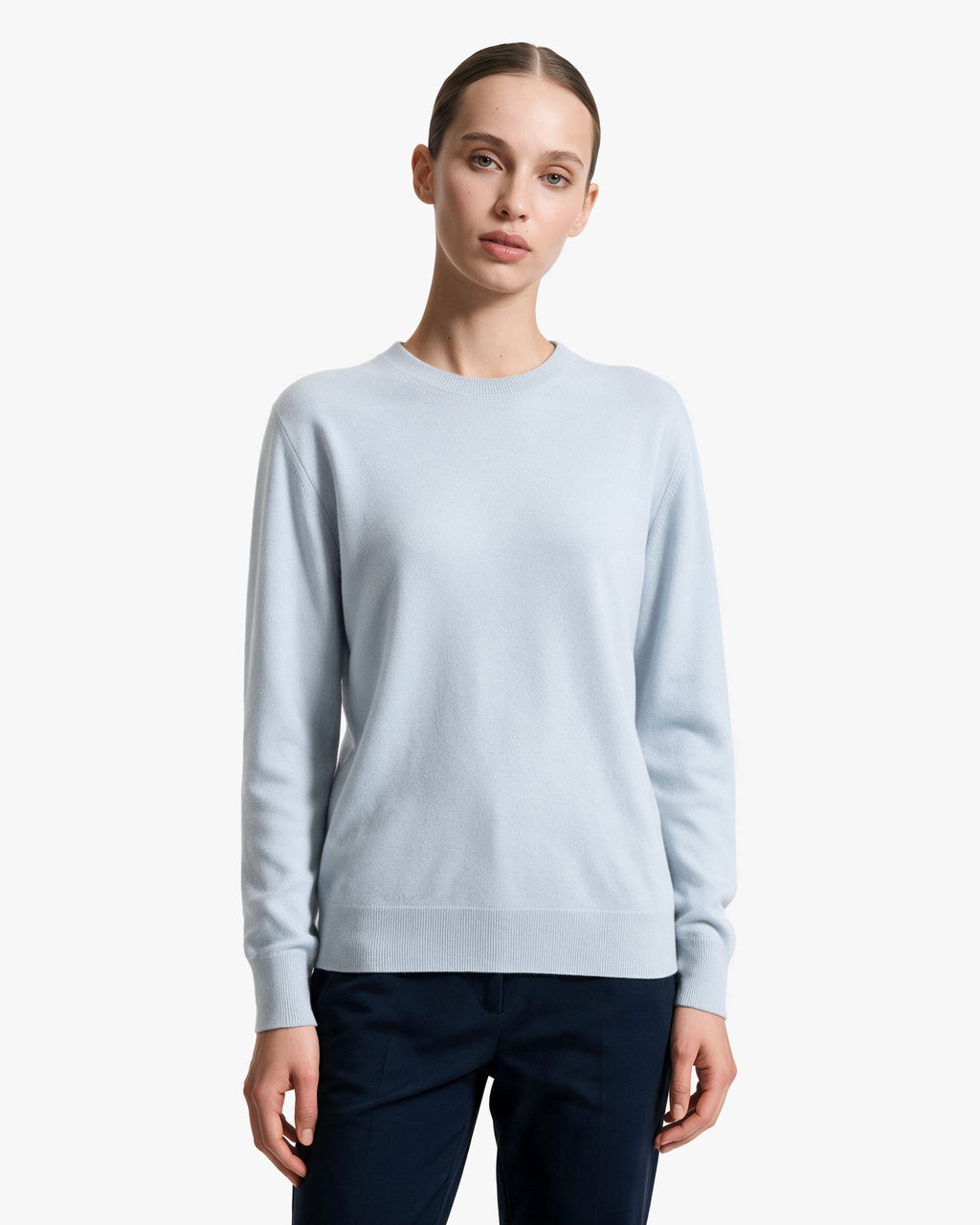 Women's Classic Prestige Crewneck · Light Blue Women > Crewneck Sweater