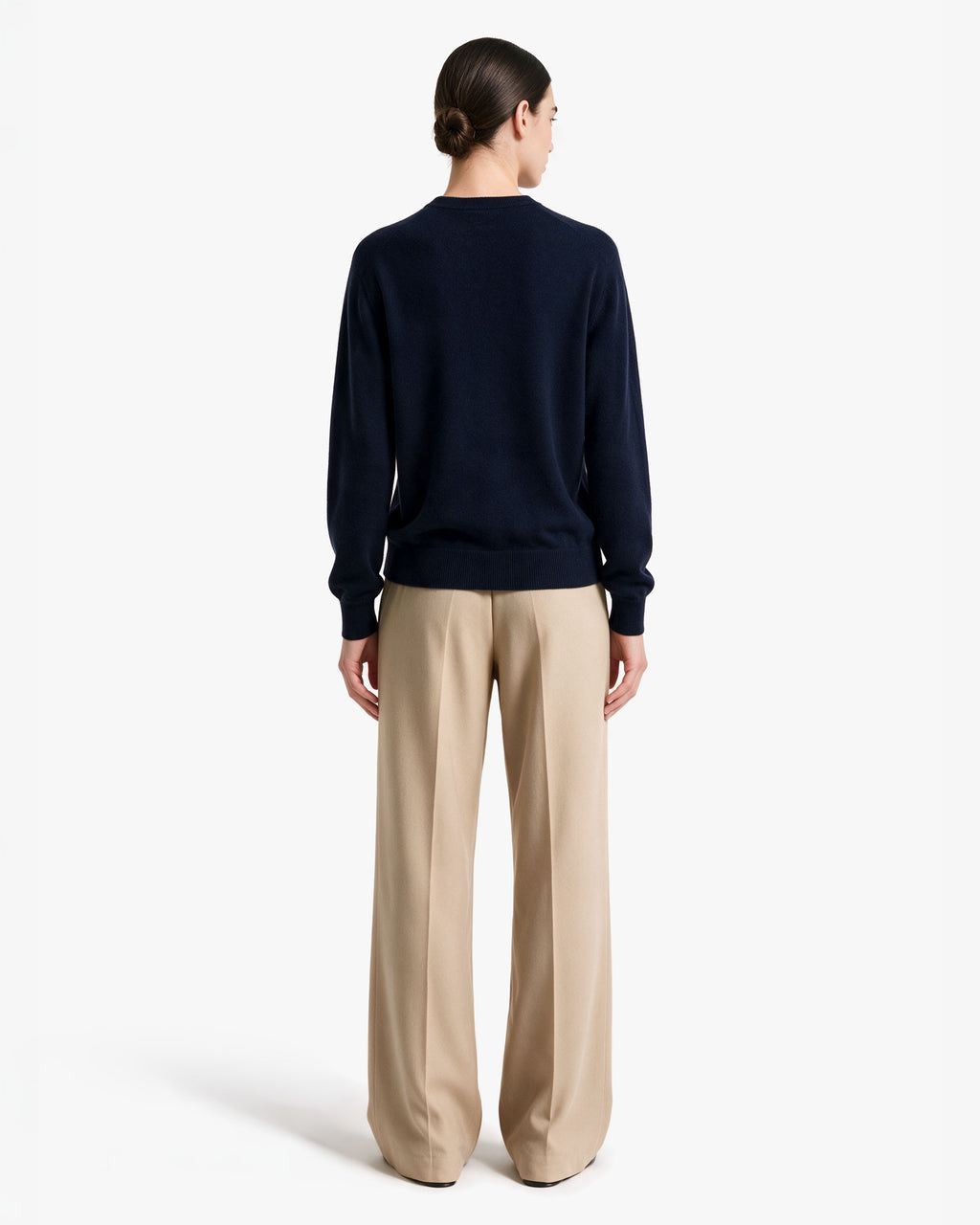 Women's Classic Prestige Crewneck · Night Blue Women > Crewneck Sweater