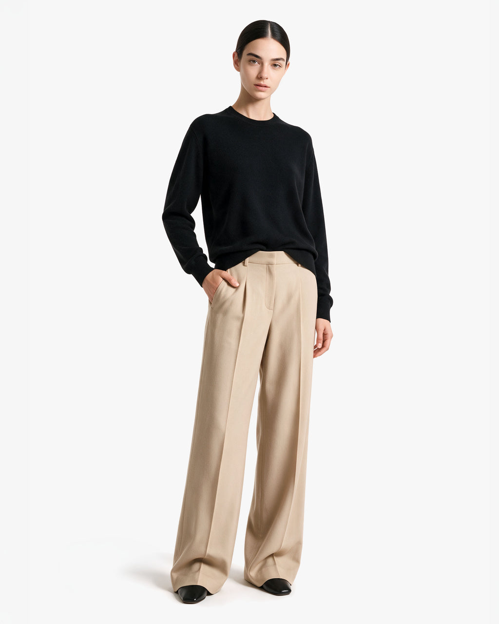 Women's Classic Prestige Crewneck · Black Women > Crewneck Sweater