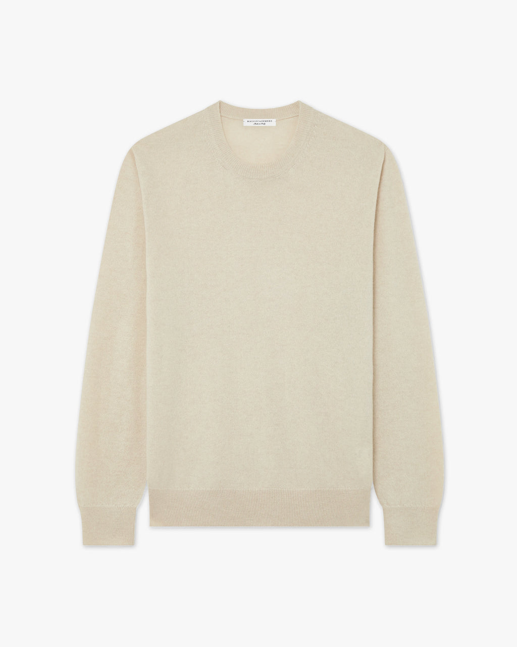 Pull Col Rond Classic Prestige Homme · Beige