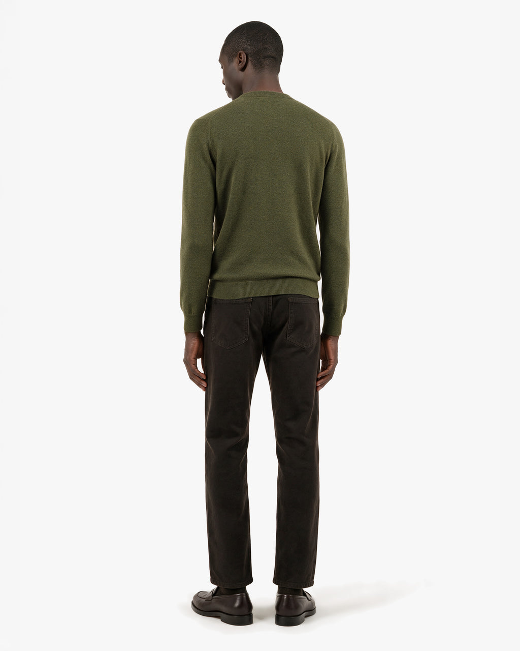 Pull Col Rond Classic Prestige Homme · Vert