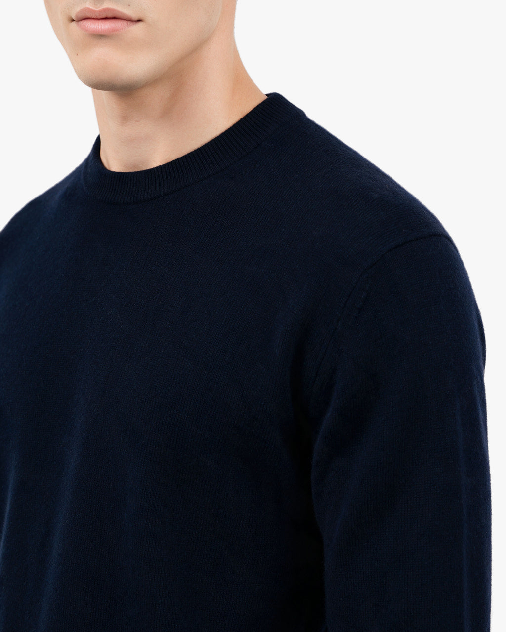 Pull Col Rond Classic Prestige Homme · Bleu Nuit