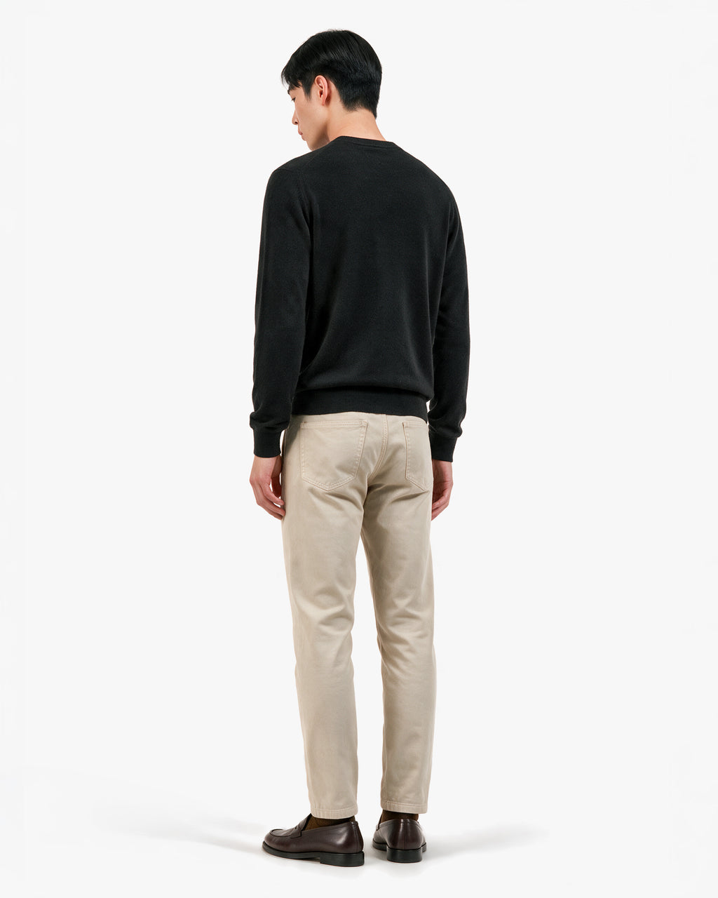 Pull Col Rond Classic Prestige Homme · Noir