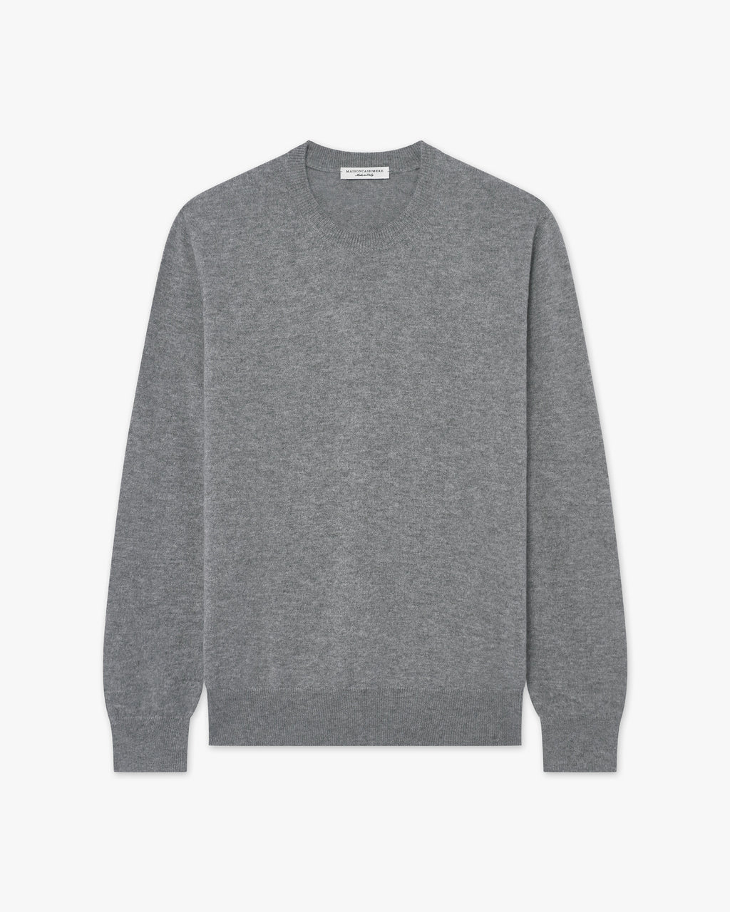 Pull Col Rond Classic Prestige Homme · Gris Moyen