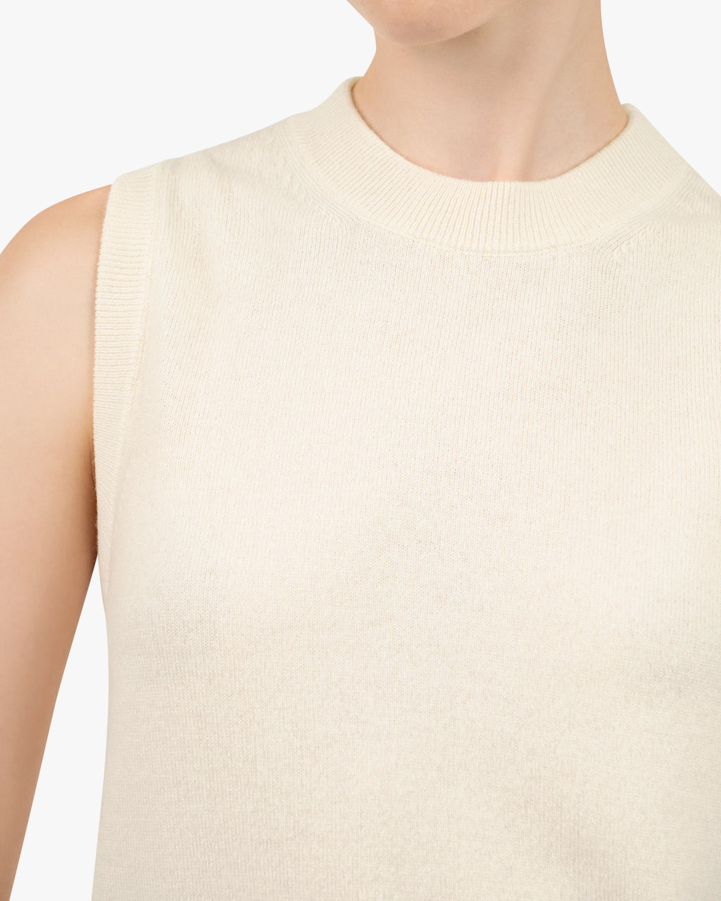 Essential Top - White Cashmere