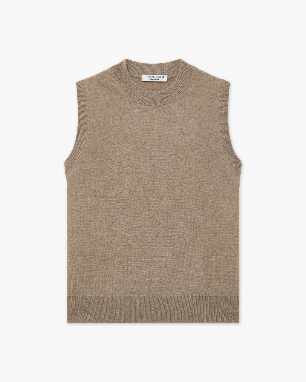 Essential Top - Taupe Cashmere