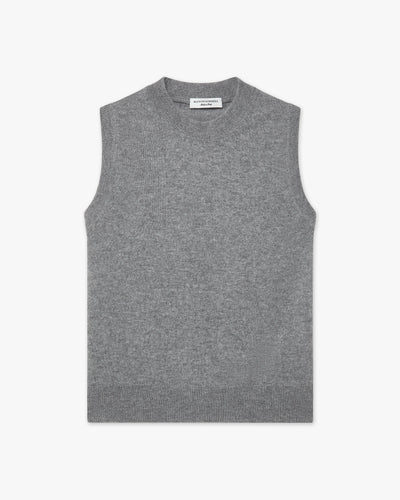 Essential Top - Medium Grey Cashmere