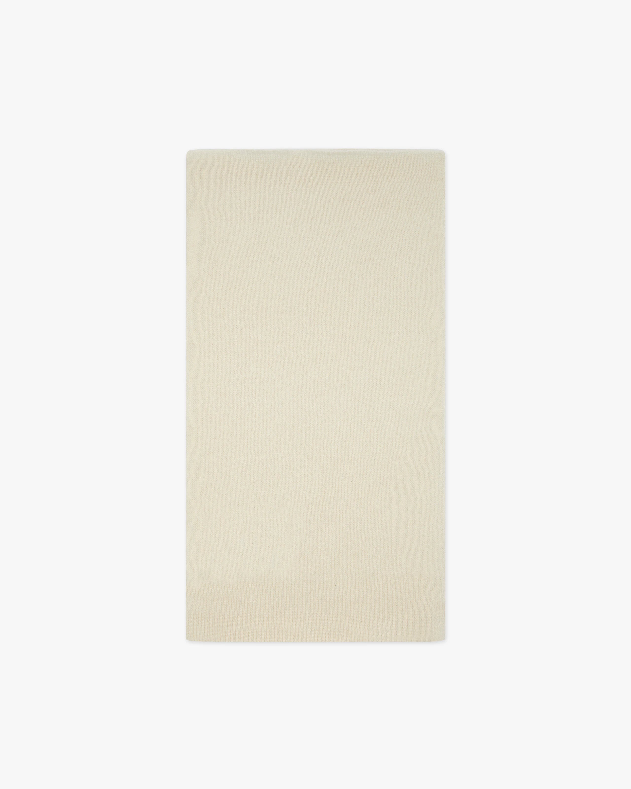 Essential Neck Warmer - White Cashmere