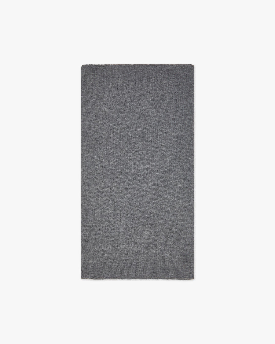 Essential Neck Warmer - Medium Grey Cashmere